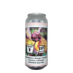 Ārpus Brewing Co. Ārpus X Drekker X 450 North Boysenberry X Mango X Vanilla X Coconut X Granola Smoothie Sour Ale