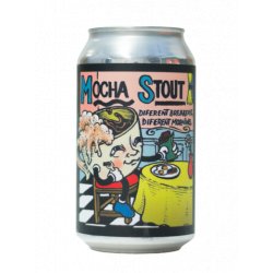 93 Beer Diferent Breakfast Mocha Stout Lata 355 ml - La Belga