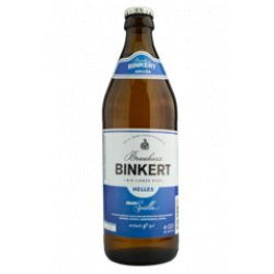 Brauhaus Binkert Binkert - Mainseidla Helles - Die Bierothek