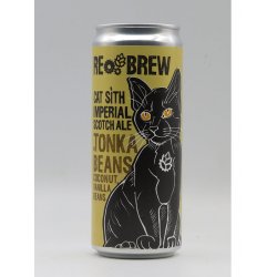 Rebrew - Cat Sìth Imperial Scotch Ale w Tonka Beans, Coconut & Vanilla Beans - DeBierliefhebber