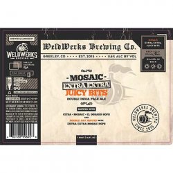 Weldwerks Mosaic Extra Extra Juicy Bits DIPA - CraftShack