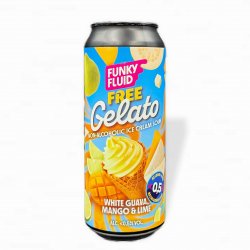 Funky Fluid Free Gelato: White Guava, Mango & Lime