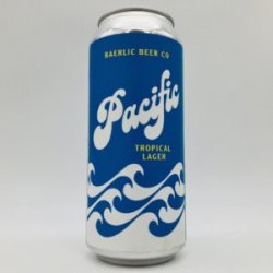 Baerlic Pacific Lager Can - Bottleworks