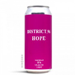 District 96 Beer Factory Hope IPA - Kihoskh