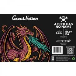 Great Notion A Beer Has No Name 16oz can - Bine & Vine