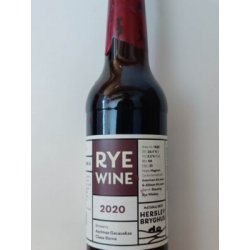 Herslev Bryghus Herslev Rye Wine 2020