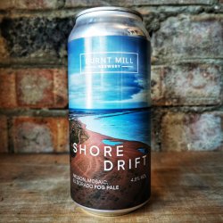 Burnt Mill Shore Drift Fog Pale Ale 4.8% (440ml) - Caps and Taps