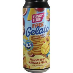 Funky Fluid Free Gelato: Passionfruit, Mango & Peach