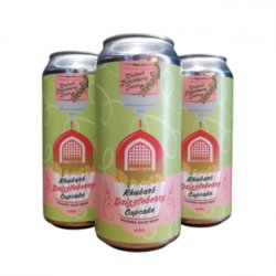 Vault City Brewing Rhubarb Drizzleberry Cupcake