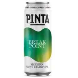 PINTA BREAK POINT Modern West Coast IPA - Sklep Impuls