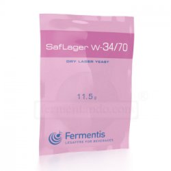 Levadura Saflager W34/70 - Fermentis (11.5 g) - Fermentando