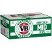 Victoria Bitter VB 3.5% 24 Pack Bottles 375ml 