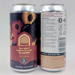 Vault City Brewing You Won’t Believe It’s Not Crumble!