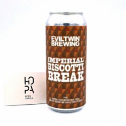 EVIL TWIN Imperial Biscotti Break Lata 47cl - Hopa Beer Denda