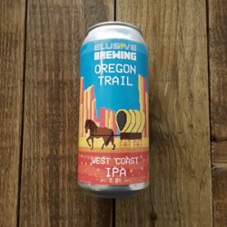 Elusive Brewing  Oregon Trail  West Coast IPA - Beer No Evil