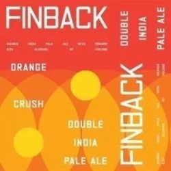 Finback Brewery Orange Crush
