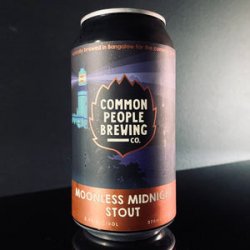 Common People, Moonless Midnight Stout, 375ml - My Beer Dealer