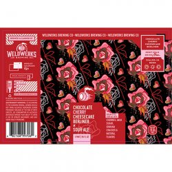 WeldWerks Brewing Co. Chocolate Cherry Cheesecake Berliner
