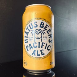 Hiatus Beers, Non Alcoholic Pacific Ale, 375ml - My Beer Dealer