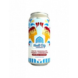 Vault City - White Chocolate Cherry Cheesecake Double Scoop (Sour) 44 cl - Bieronomy