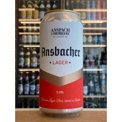 Anspach & Hobday The Ansbacher Premium Lager