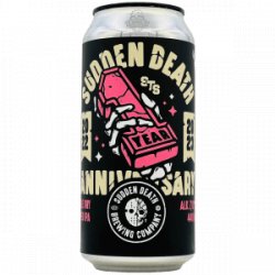 Sudden Death  Anniversary Brewpub Special - Rebel Beer Cans