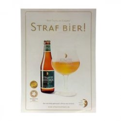 Poster papel cervejaria Straffe Hendrik - CervejaBox