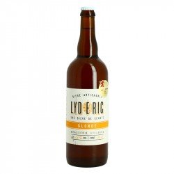 Lydéric Bière Blonde 75 CL Brasserie Lilloise - Calais Vins