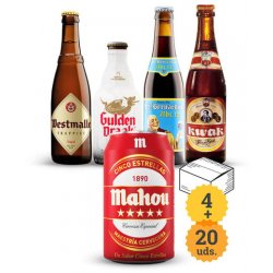 Mahou 5 Estrellas + Descubrimientos belgas - Escerveza