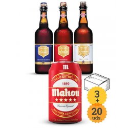 Mahou 5 Estrellas + Momento Gourmet de Abadía - Escerveza