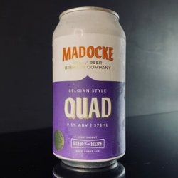 Madocke Beer Brewing Co., Quad, 375ml - My Beer Dealer