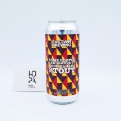 EVIL TWIN & WESTBROOK Some People Are Immune To Good Banana Stout Lata 47cl - Hopa Beer Denda