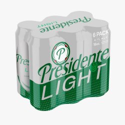 Presidente Light Lata 16oz - Bebidash