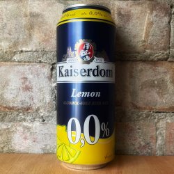 Kaiserdom Lemon Radler 0.0% (500ml) - Caps and Taps