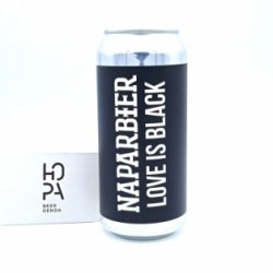 NAPARBIER Love Is Black Lata 44cl - Hopa Beer Denda