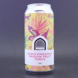 Vault City - Guava Pineapple Passion Fruit Punch - 7.5% (440ml) - Ghost Whale