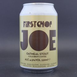 First Chop Brewing - JOE - 4.5% (330ml) - Ghost Whale