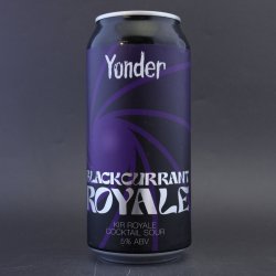 Yonder - Blackcurrant Royale - 5% (440ml) - Ghost Whale