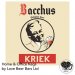 Baccus  Kriek  5.8% Sour  20L Keg (35 Pints)  S-Type 