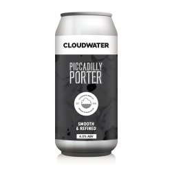 Cloudwater Piccadilly Porter  Smooth & Refined - Cloudwater