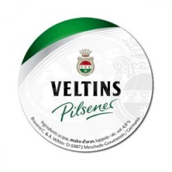 Pumpclip Veltins adesivo spina - Ales & Co.