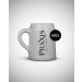 Caneca Praxis Branca 0,50L Caneca Praxis Branca 0,50L