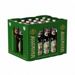 Allgäuer Brauhaus Allgäuer Büble Bier Edelweissbier Allgäuer Brauhaus Allgäuer Büble Bier Edelweissbier
