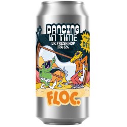 Floc x DEYA Collab Dancing In Time UK Fresh Hop IPA 440ml (6%) - Indiebeer