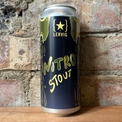 Lervig Stout Nitro 4.7% (440ml) - Caps and Taps