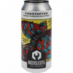 De Moersleutel Firestarter Basque Cheesecake Stout - Drankgigant.nl