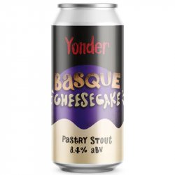 Yonder Brewing Basque Cheesecake