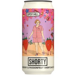 Gipsy Hill x Happy Endings Collab Shorty Strawberry & Passionfruit Shortcake Ice Cream Sour 440ml (4.5%) - Indiebeer