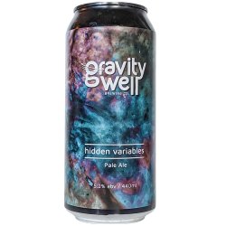 Gravity Well Hidden Variables Pale Ale 440ml (5.2%) - Indiebeer