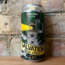 Abbeydale Salvation Dry Irish Stout GF 4.5% (440ml) - Caps and Taps